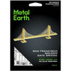 San Francisco - Golden Gate Bridge Figure Model Kit (Steel, Easy Difficulty) - Fascinations - Metal Earth Series - (2024)