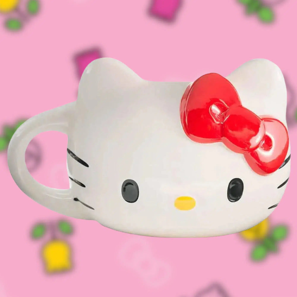 Sanrio: Hello Kitty - Sculpted Ceramic Mug (16 oz.) - Bioworld