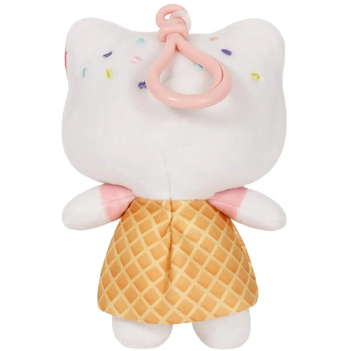Sanrio - Hello Kitty and Friends - Hello Kitty Plush Dangler (4") - Bullsitoy - Ice Cream Series - (2024)