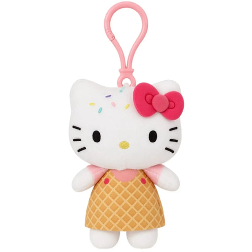 Sanrio - Hello Kitty and Friends - Hello Kitty Plush Dangler (4") - Bullsitoy - Ice Cream Series - (2024)