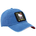 Sanrio: Hello Kitty x My Hero Academia - Embroidered Patch Hat (Blue) - Bioworld - Pigment Dyed