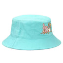 Sanrio - My Melody & Flat Bucket Hat (Embroidered) - Bioworld