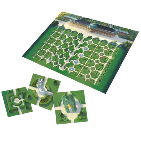 Sanssouci - Tile Placement Civilization Board Game for Family, and Adults (2-4 Players, Ages 8+) - Imperial Publishing