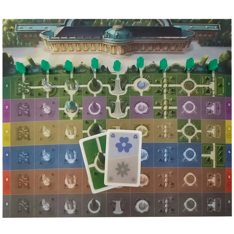Sanssouci - Tile Placement Civilization Board Game for Family, and Adults (2-4 Players, Ages 8+) - Imperial Publishing