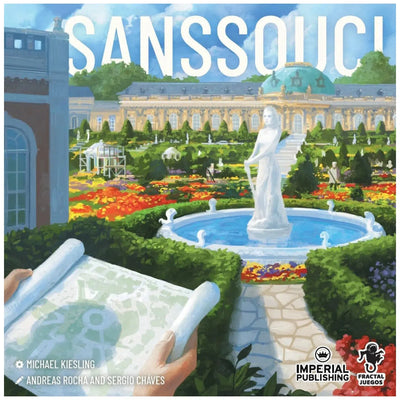 Sanssouci - Tile Placement Civilization Board Game for Family, and Adults (2-4 Players, Ages 8+) - Imperial Publishing