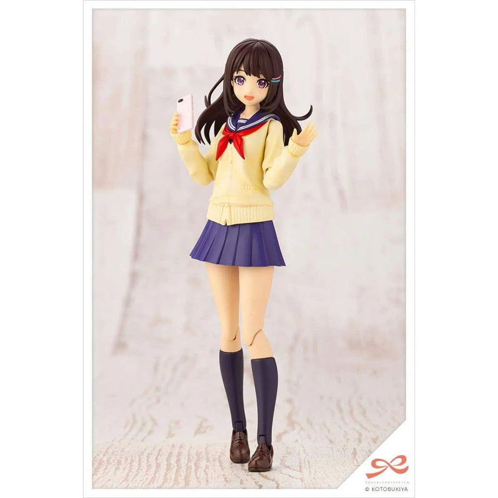 Sausai Shojo Teien - Madoka Yuki Figure Model Kit (Touou High School Winter Clothing Version) - Kotobukiya