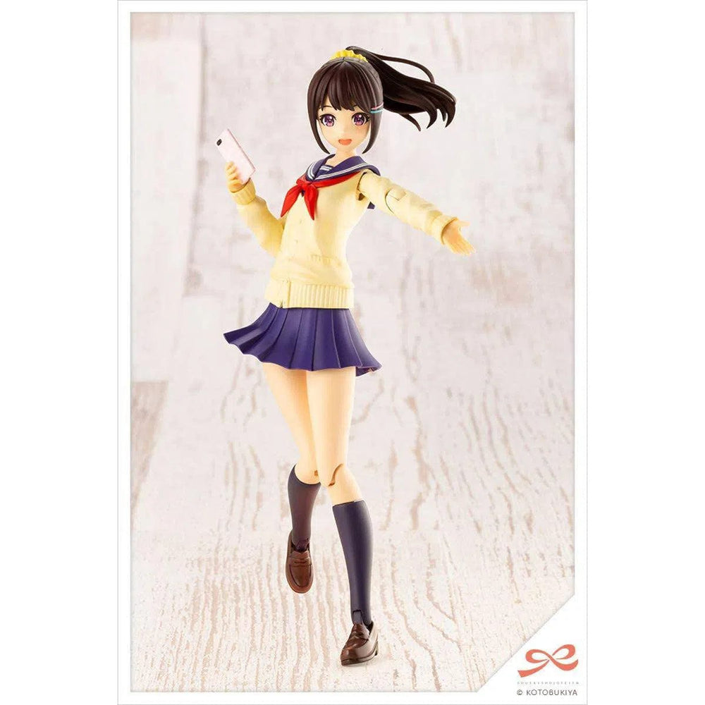 Sausai Shojo Teien - Madoka Yuki Figure Model Kit (Touou High School Winter Clothing Version) - Kotobukiya