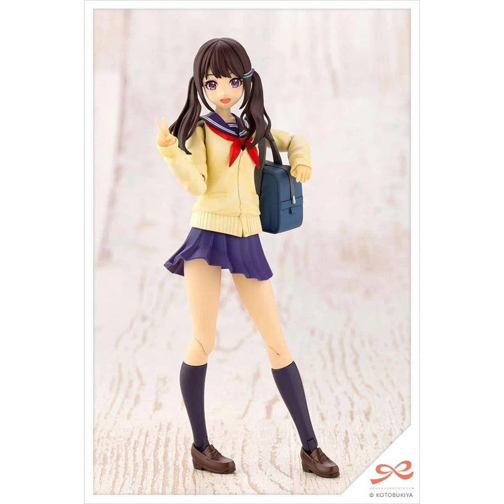 Sausai Shojo Teien - Madoka Yuki Figure Model Kit (Touou High School Winter Clothing Version) - Kotobukiya