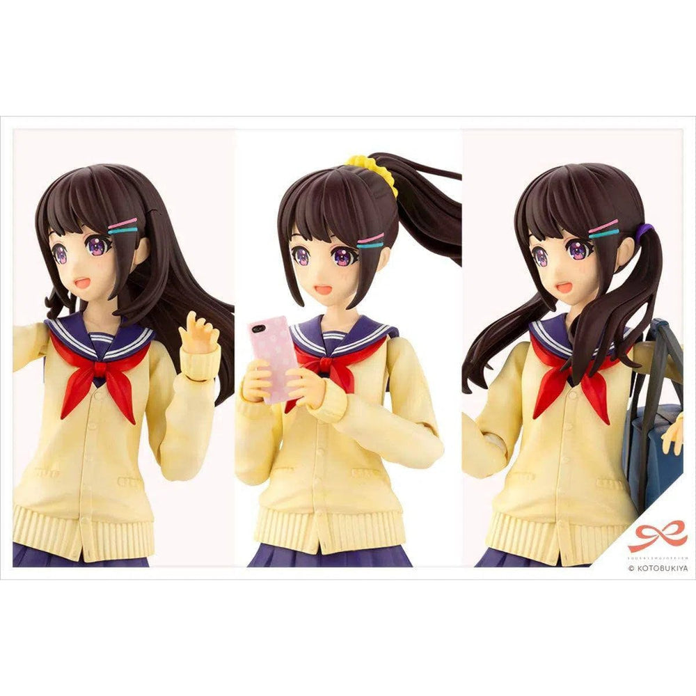 Sausai Shojo Teien - Madoka Yuki Figure Model Kit (Touou High School Winter Clothing Version) - Kotobukiya