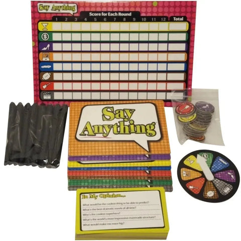 Say Anything - Party Trivia Card Game for Family, and Adults (3-8 Players, Ages 13+) - North Star Games