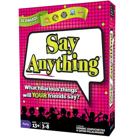 Say Anything - Party Trivia Card Game for Family, and Adults (3-8 Players, Ages 13+) - North Star Games