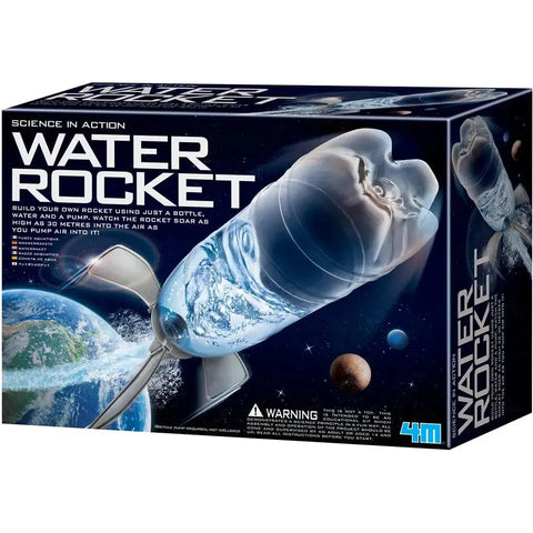 Science In Action: Water Rocket - Educational Science STEAM Building Kit - 4M