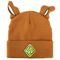 Scooby Doo - Scooby 3D Cosplay Beanie Hat (Plush Ears, Embroidered) - Bioworld- Image 1