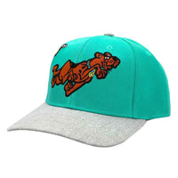Scooby Doo - Werewolf & Scooby Snapback Hat (Teal, Embroidered, Pre-Curved Bi...- Image 4