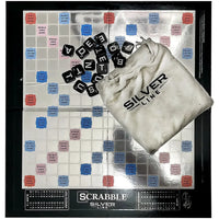 Scrabble: Silver Line EditionFinger - Competitive Word Board Game for Family,...- Image 4