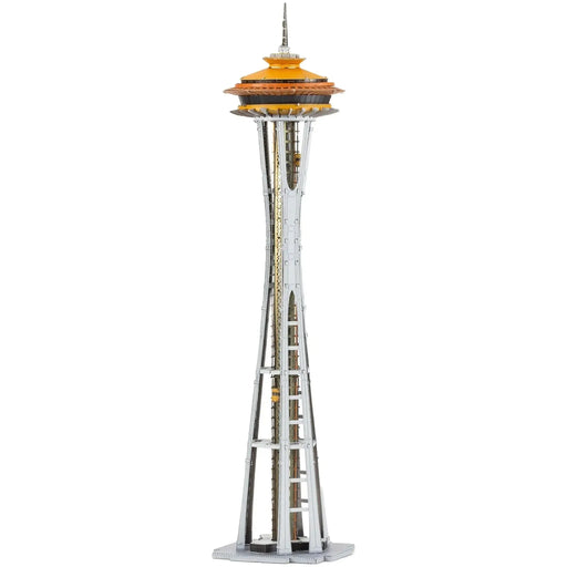 Seattle - 1962 World's Fair Space Needle Building 3D Figure Model Kit (1:900 Scale, Steel, Hard Difficulty) - Fascinations - Metal Earth Premium Series - (2024)