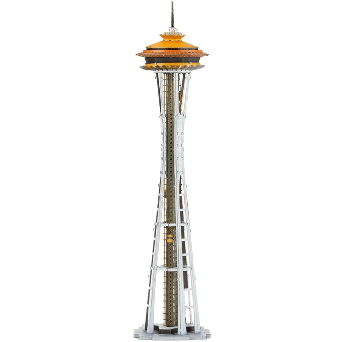 Seattle - 1962 World's Fair Space Needle Building 3D Figure Model Kit (1:900 Scale, Steel, Hard Difficulty) - Fascinations - Metal Earth Premium Series - (2024)