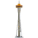 Seattle - 1962 World's Fair Space Needle Building 3D Figure Model Kit (1:900 Scale, Steel, Hard Difficulty) - Fascinations - Metal Earth Premium Series - (2024)