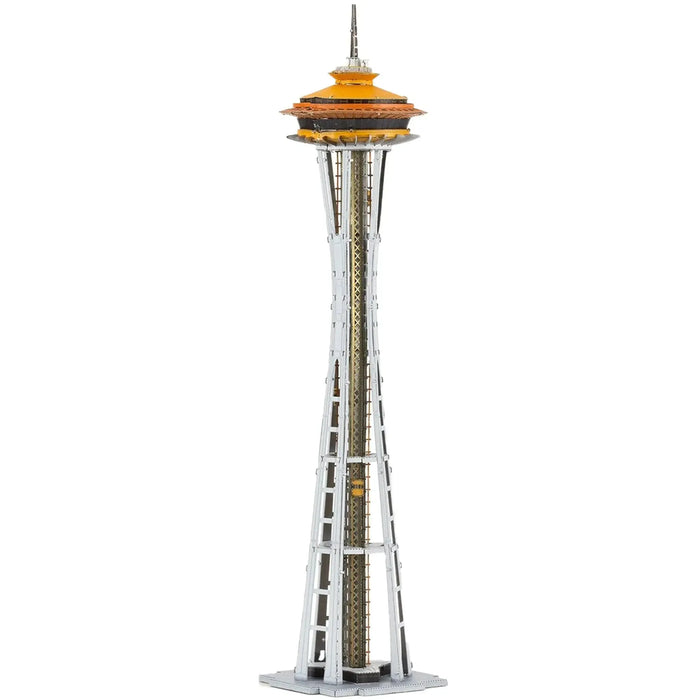 Seattle - 1962 World's Fair Space Needle Building 3D Figure Model Kit (1:900 Scale, Steel, Hard Difficulty) - Fascinations - Metal Earth Premium Series - (2024)