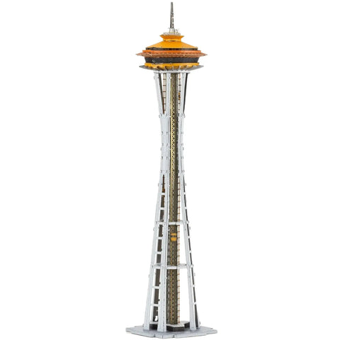 Seattle - 1962 World's Fair Space Needle Building 3D Figure Model Kit (1:900 Scale, Steel, Hard Difficulty) - Fascinations - Metal Earth Premium Series - (2024) - Image 5