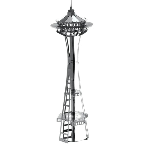 Seattle - Space Needle Building Figure Model Kit (Steel, Easy Difficulty) - Fascinations - Metal Earth Series - (2023)
