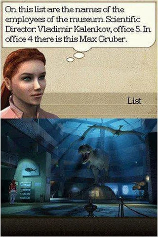Secret Files: Tunguska - Nintendo DS