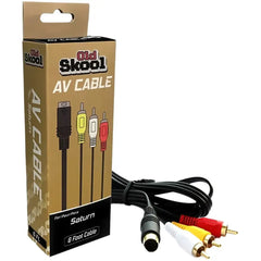 Sega Saturn - AV Cable (6' Cable) - Old Skool