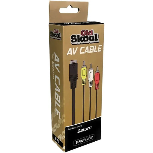 Sega Saturn - AV Cable (6' Cable) - Old Skool