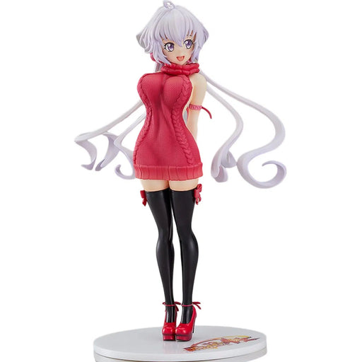 Senki Zesshou Symphogear AXZ - Lovely Sweater Style Chris Yukine Figure - Good Smile Company - Aquamarine [AQ] Series