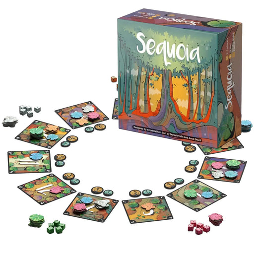 Sequoia - Dice-Based Nature Board Game for Family, Adults, and Children (2-5 Players, Ages 8+) - Allplay