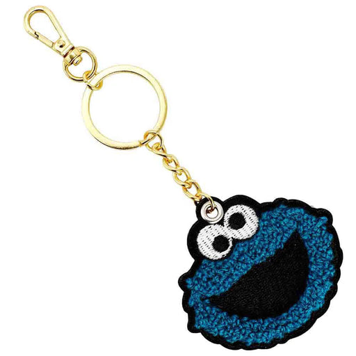 Sesame Street - Cookie Monster Patch Keychain - Bioworld