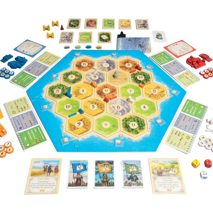 Catan Contents Settlers of Catan: Cities & Knights Expansion - Catan Studio — Poggers