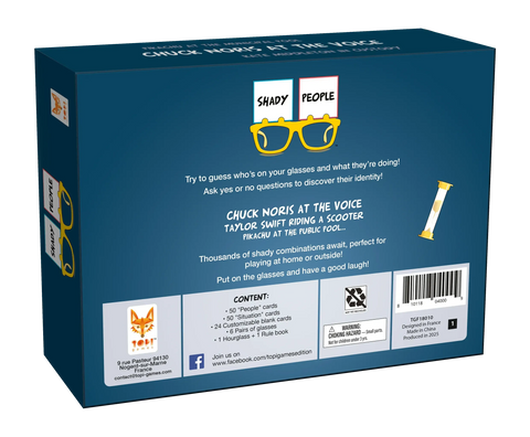Shady People - Deduction Party Game for Family, Adults, and Children (2-6 Players, Ages 10+) - ABYstyle USA - Image 2