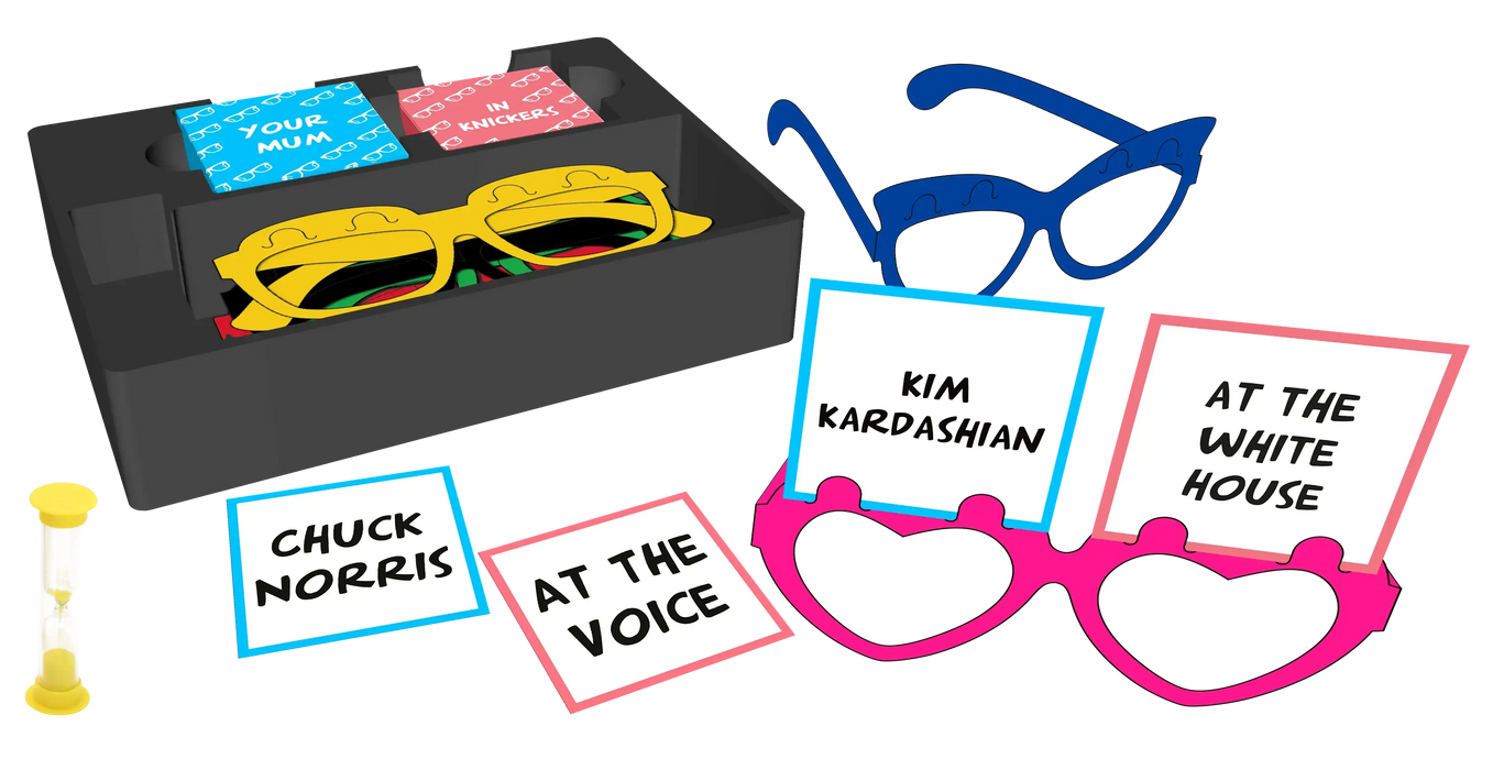 Shady People - Deduction Party Game for Family, Adults, and Children (2-6 Players, Ages 10+) - ABYstyle USA
