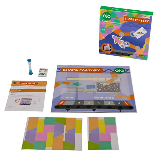 Shape Factory - Geometry STEM Board Game - OjO