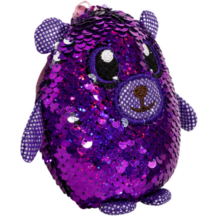 Shimmeez - Benji the Bear Clip-On Plush (4") - Beverly Hills Teddy Bear Company - (2018)
