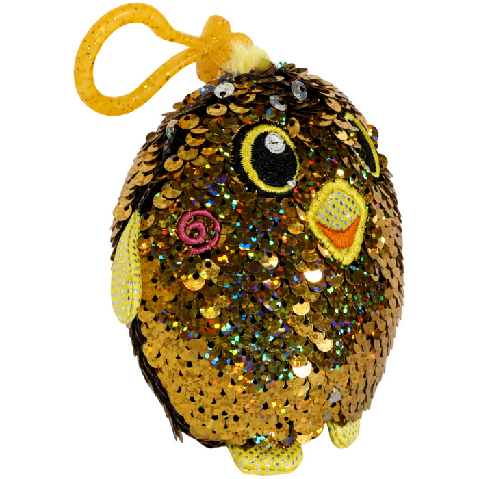 Shimmeez - Chico the Chick Clip-On Plush (4") - Beverly Hills Teddy Bear Company - (2018)
