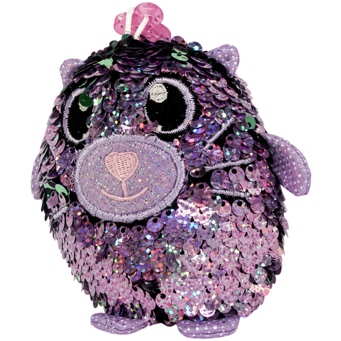 Shimmeez - Cristy the Cat Clip-On Plush (4") - Beverly Hills Teddy Bear Company - (2018)