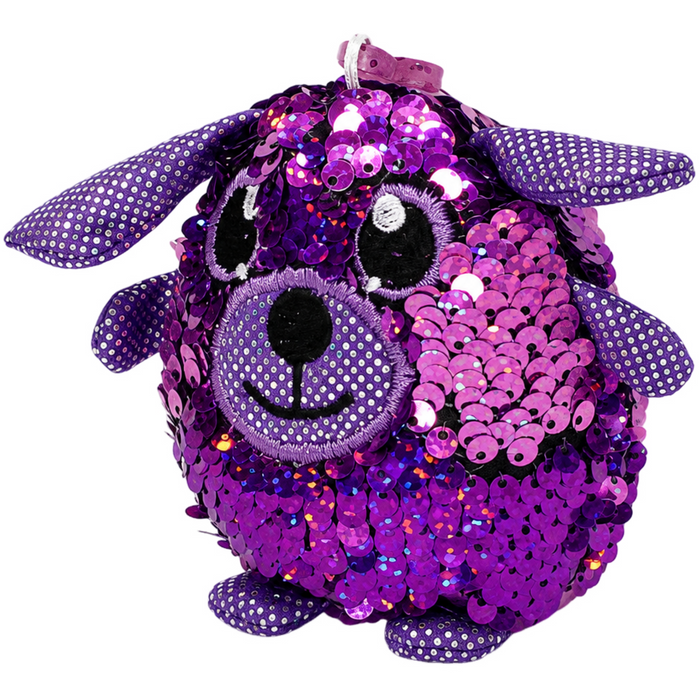 Shimmeez - Delilah the Dog Clip-On Plush (4") - Beverly Hills Teddy Bear Company - (2018)
