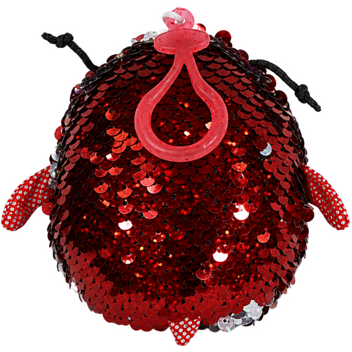 Shimmeez - Ladybug Clip-On Plush (4") - Beverly Hills Teddy Bear Company - (2018)