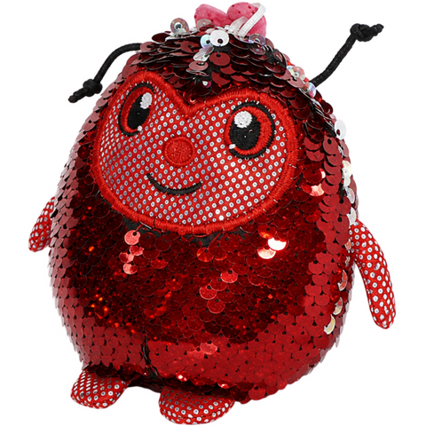 Shimmeez - Ladybug Clip-On Plush (4