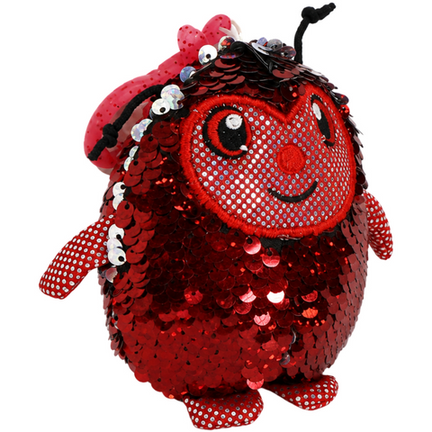 Shimmeez - Ladybug Clip-On Plush (4