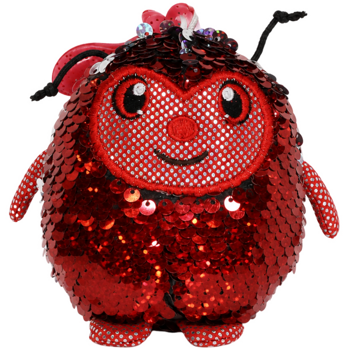 Shimmeez - Ladybug Clip-On Plush (4") - Beverly Hills Teddy Bear Company - (2018)
