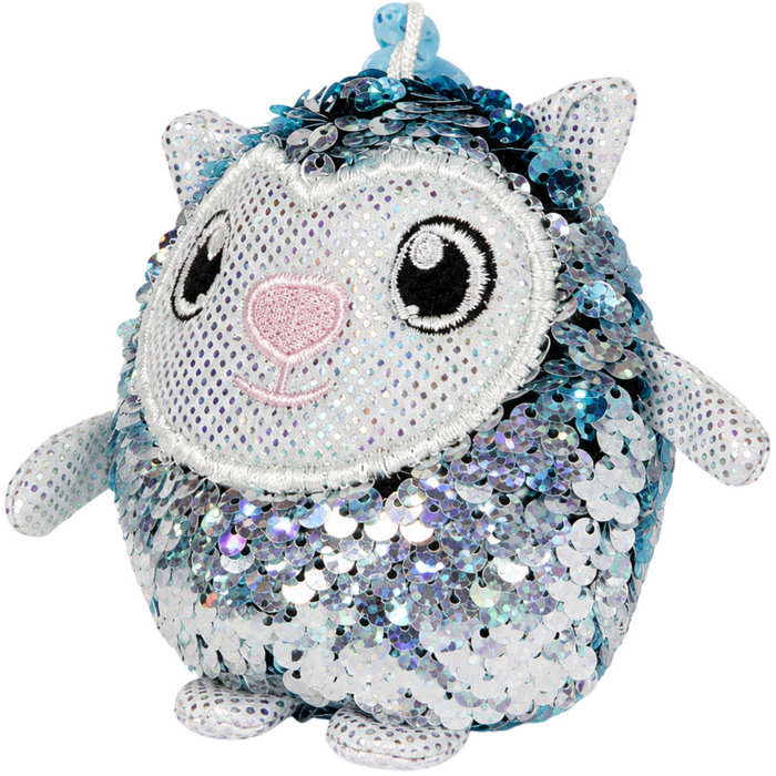 Shimmeez - Lainey the Lamb Clip-On Plush (4") - Beverly Hills Teddy Bear Company - (2018)
