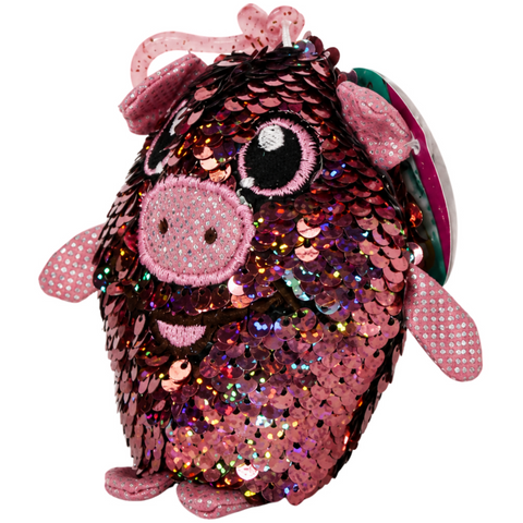 Shimmeez - Polly the Pig Clip-On Plush (4