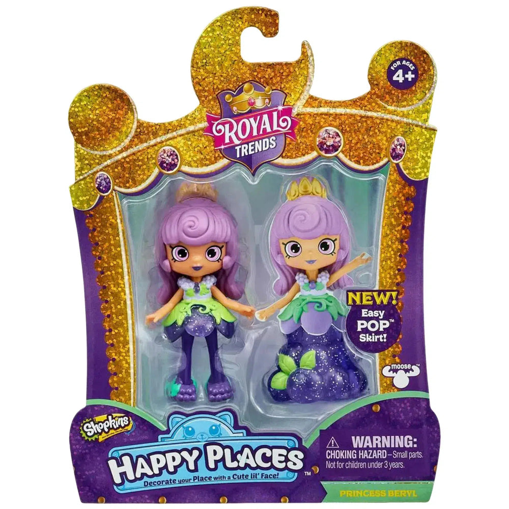 Shopkins - Cupcake Queenie Figure Set - Moose Toys - Happy Places: Royal Trends Series