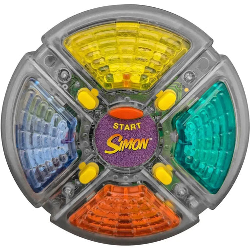 Simon - Puzzle Abstract Electronic Handheld Game for Adults, Family, and Children (1+ Players, Ages 7+) - Hasbro [Milton Bradley] - (1999)
