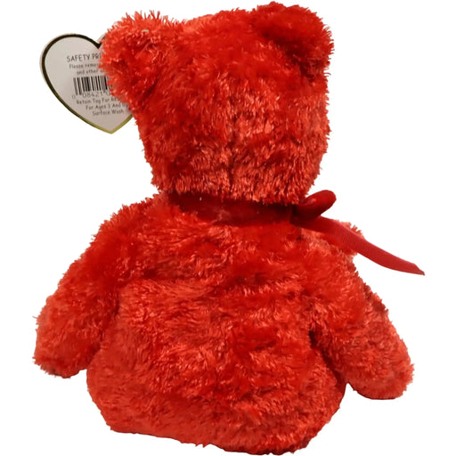 Sizzle the Red Bear Plush (8") - Ty - Beanie Babies Series (2001)