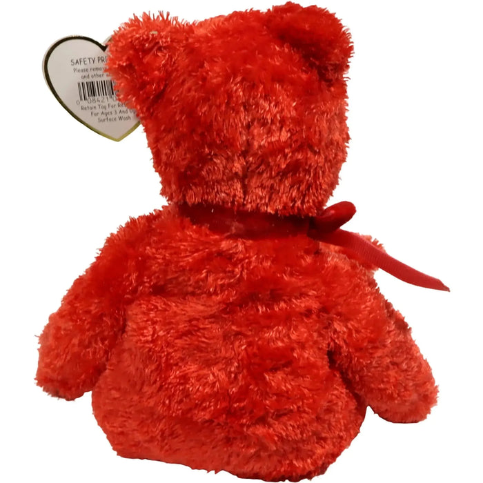 Sizzle the Red Bear Plush (8") - Ty - Beanie Babies Series (2001)