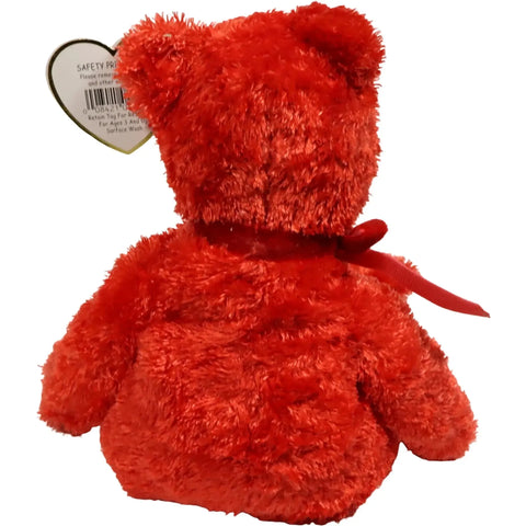 Sizzle the Red Bear Plush (8